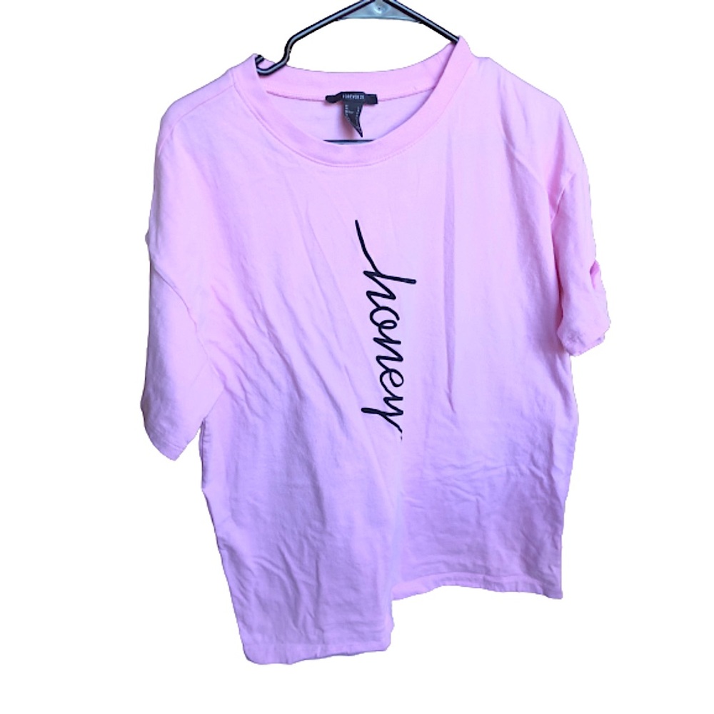 Forever 21 Light Pink “Honey” Women’s T-shirt